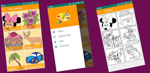coloring game for kids screenshot 1