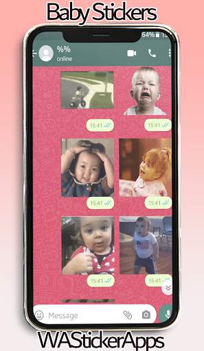 Animated Babies Stickers Maker for WhatsApp screenshot 3