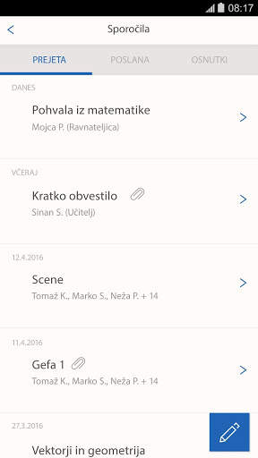 eAsistent screenshot 7