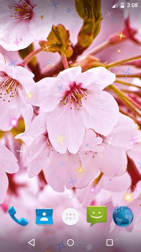 Sakura Live Wallpaper screenshot 4