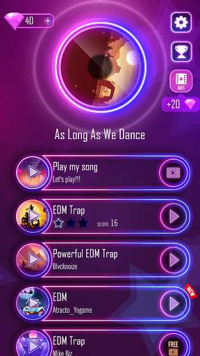 Beat Color Hop - Beat Edm Ball screenshot 1