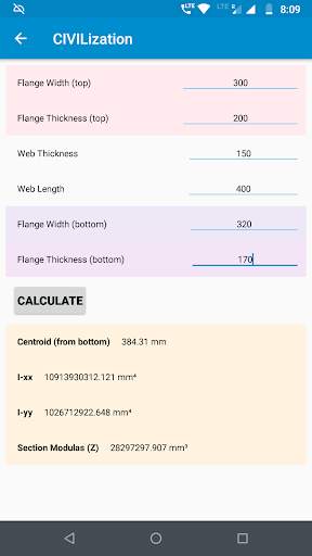 Civil Engineering App 4 تصوير الشاشة