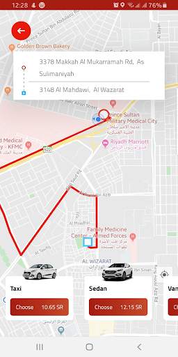 Muhrah  مهرة Car-Booking App स्क्रीनशॉट 1