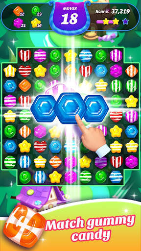 Gummy Candy Blast - Match 3 screenshot 8