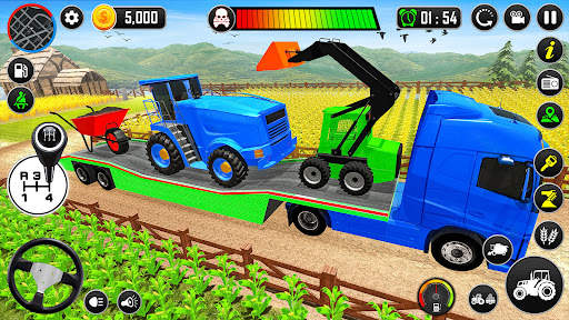 Mega Tractor Driving Simulator screenshot 8