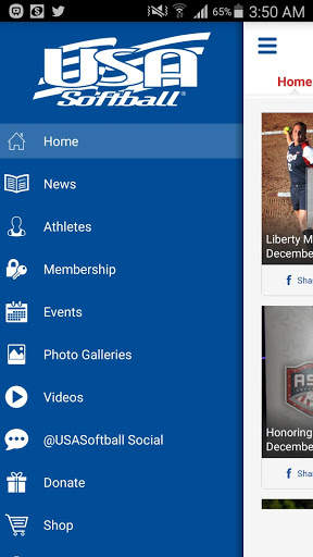 USA Softball Mobile App screenshot 3