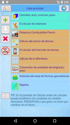 Fórmulas Calc Conversor "a la Mano" screenshot 1