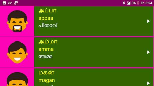 Learn Tamil From Malayalam 11 تصوير الشاشة