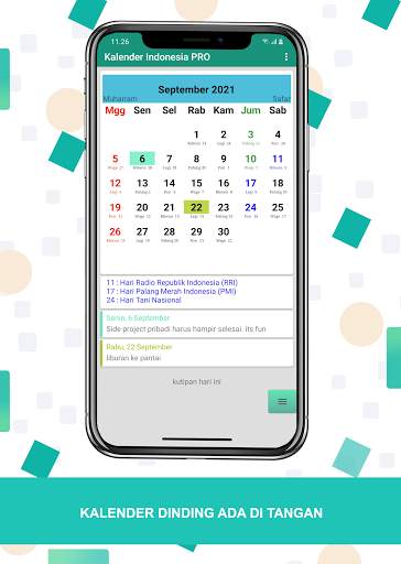 Kalender Indonesia 2 تصوير الشاشة