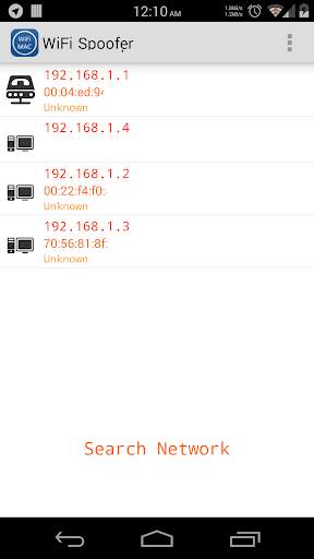 WiFi Spoofer screenshot 1