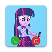 Fake call From Twilight Sparkle icon