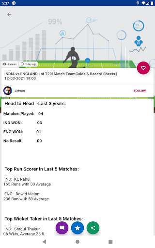 PrimeTeam11 -Best Fantasy Team Provider screenshot 8