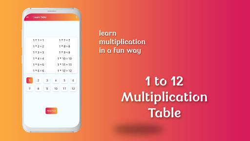 Multiplication Tables & Math Games screenshot 3