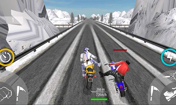 Bike Attack Race Highway Tricky Stunt Rider screenshot 6