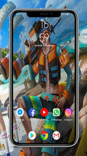 FF Wallpaper - HD Free 🔥 Fire Wallpapers screenshot 3