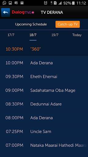 Dialog TV GO screenshot 4