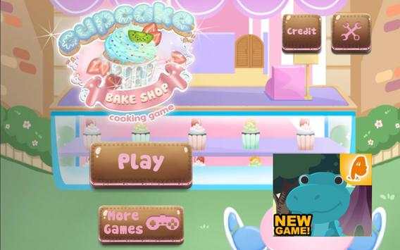 cupcake panggang toko memasak permainan anak-anak screenshot 5