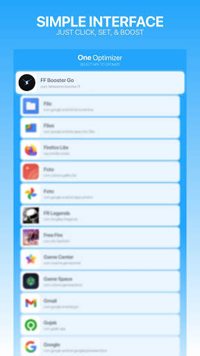 One Optimizer Plus - Fast Boost screenshot 1