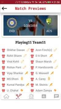 Playing11 Team11 screenshot 3