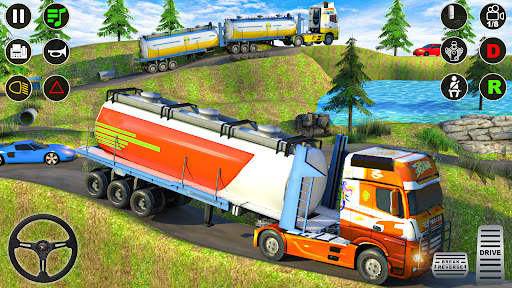 Oil Truck Driving: Truck Games screenshot 2