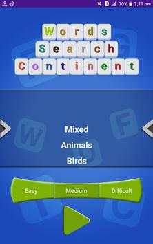 Words Continent Search screenshot 2