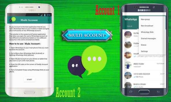 Multi Account Mesenger screenshot 2