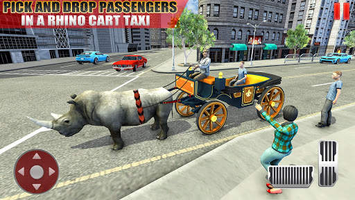 Rhino Taxi Offroad City Transport Simulator screenshot 4