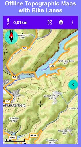 Alminav: Offline Outdoor Navigation screenshot 5