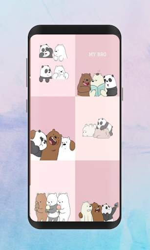 Wallpaper Kartun Beruang Lucu screenshot 1