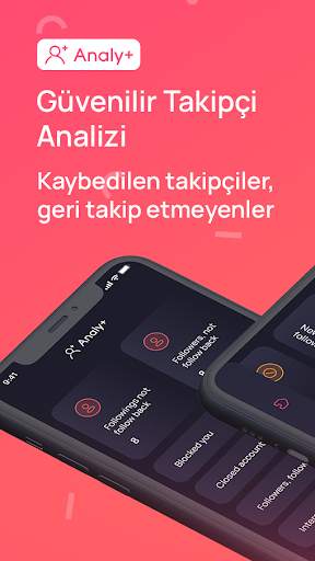 Analy  İnstagram için Takipçi Analizi screenshot 1