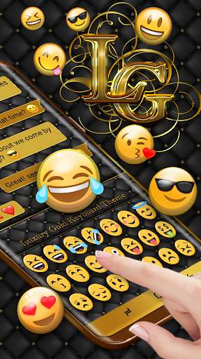 Luxury Gold Keyboard screenshot 3