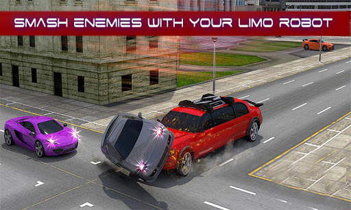 Limo Robot Transformation: Transform Robot Games screenshot 5