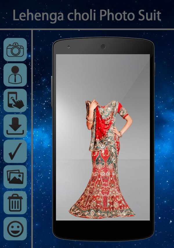 Lehenga choli Photo Suit screenshot 4