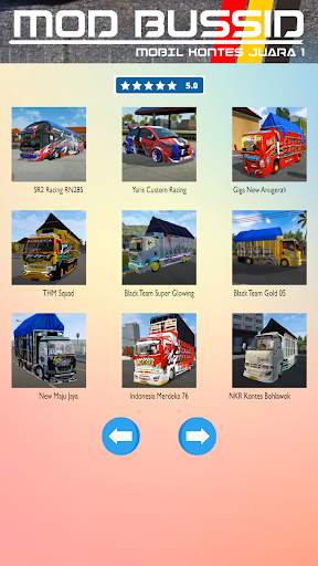 Mod Bussid Mobil Kontes Juara  screenshot 5