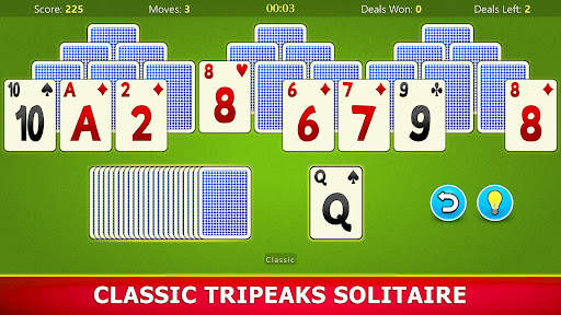 TriPeaks Solitaire Mobile screenshot 1