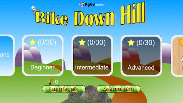 Bike Down Hill Free screenshot 4