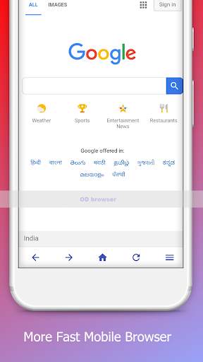 OD Browser - Fast Private & Smart screenshot 4