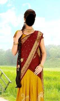 Women half saree screenshot 8