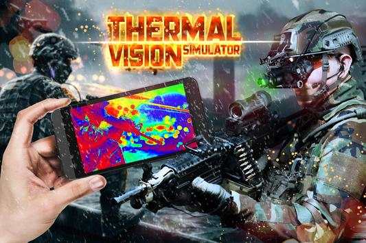 Thermal vision neon night screenshot 1