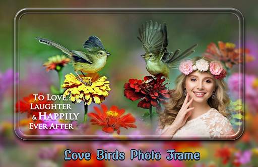 Love Birds Photo Frames скриншот 2