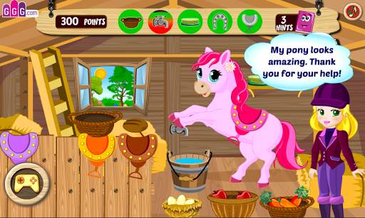 Pony game - Care games screenshot 2