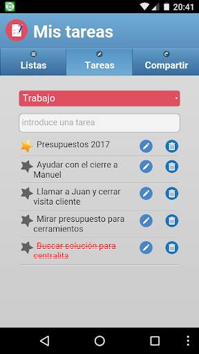 Mis tareas screenshot 3