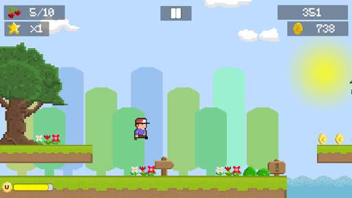 Pixel World: The Escape (2D Runner) screenshot 4