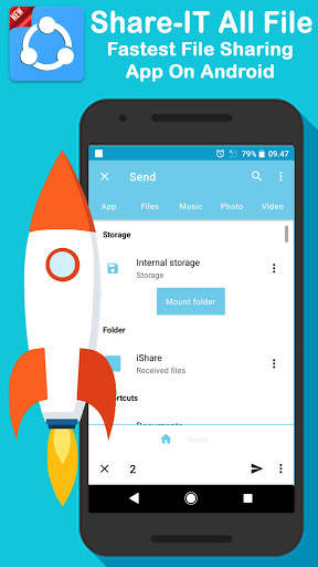 ShareX - Shareit File Transfer & Offline APP Share скриншот 2