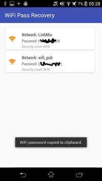 WiFi Pass Recovery (Rooted) screenshot 3