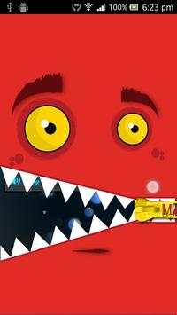Monster Zipper Go Locker 5 تصوير الشاشة