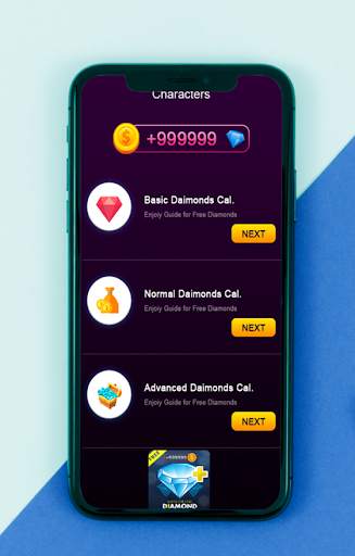 Free Diamonds💎Converter Diamonds for Fire 💎 screenshot 2