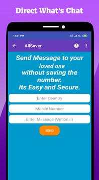 📲 AllSaver: Status Saver, Status Downloader 📽️🎬 screenshot 2