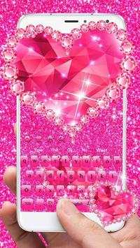 Sparkling Love Keyboard screenshot 1