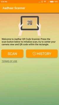 Adhaar Card Scanner screenshot 1